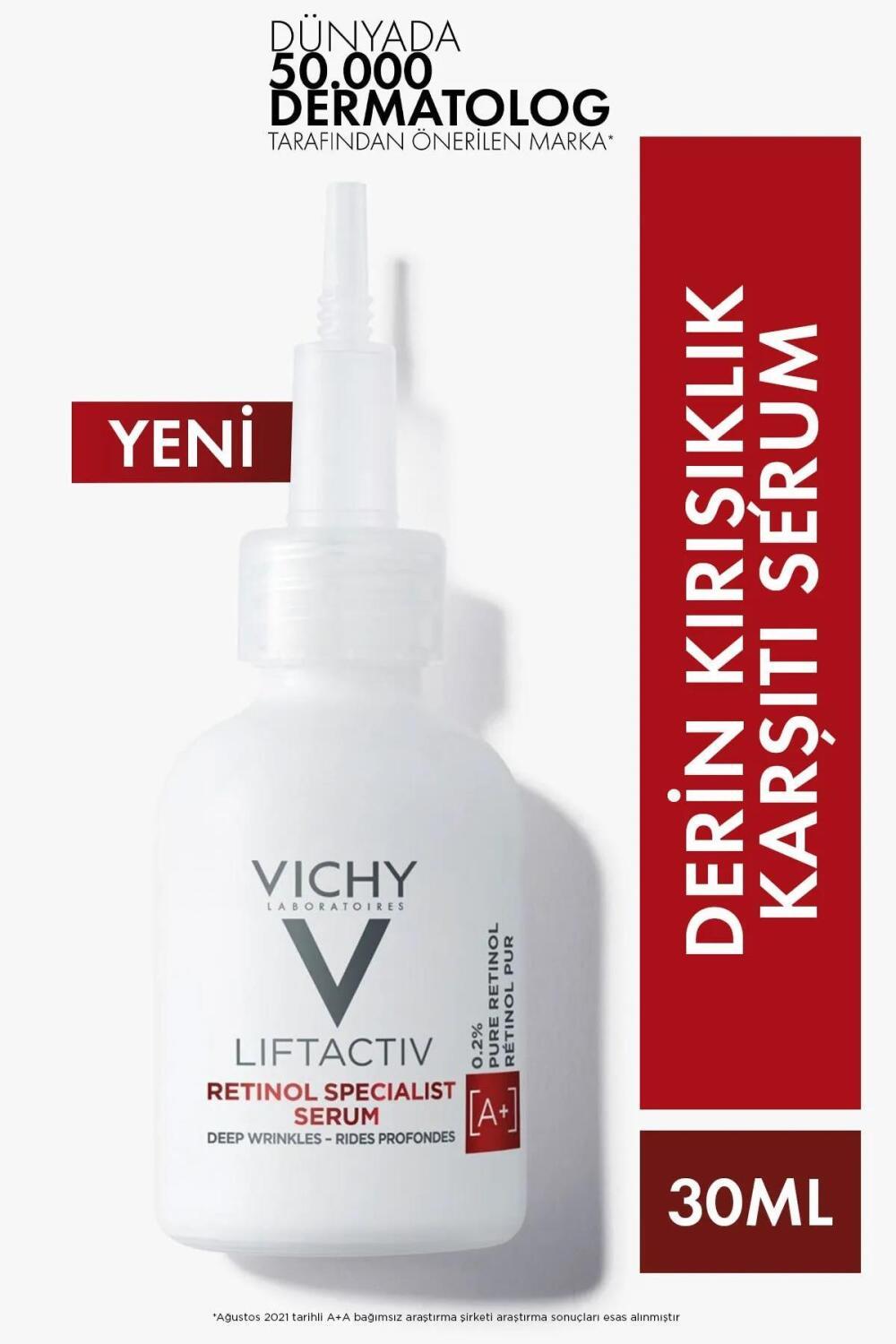 Vichy LiftActiv Retinol Serum: The Ultimate Anti-Aging Solution - Reduce Wrinkles, Improve Skin Tone, Dermatologist Tested, & Paraben-Free - image 9