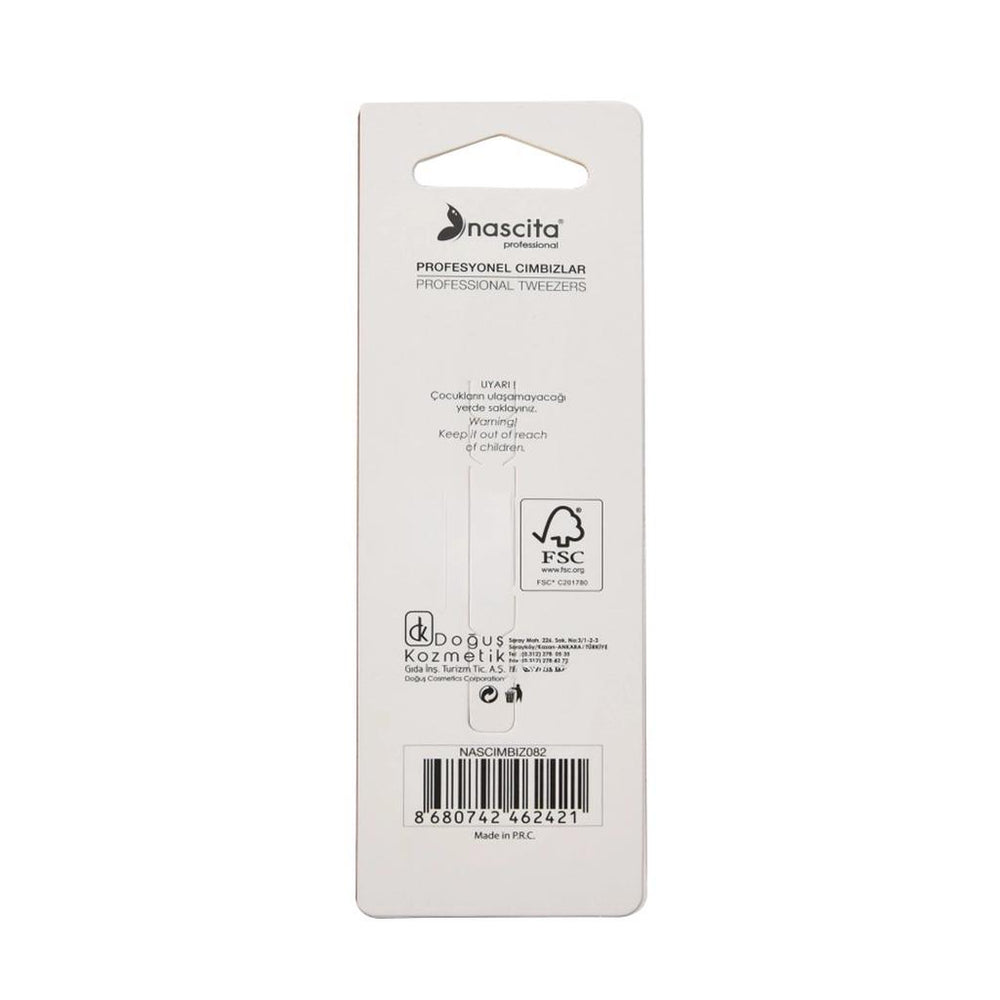 Nascita Rose Series Tweezers 082 for Precise Grooming