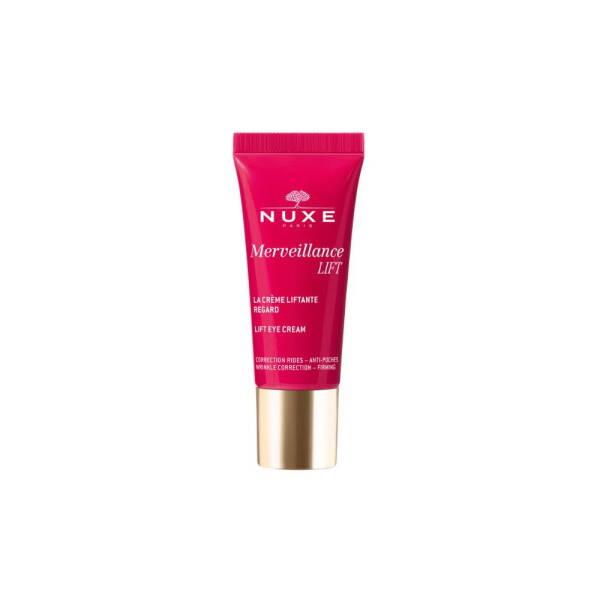 Nuxe Merveliance Lift Eye Cream 15ml - Vegan Anti-Aging Eye Cream with Micro Algae Oil - Eye Cream