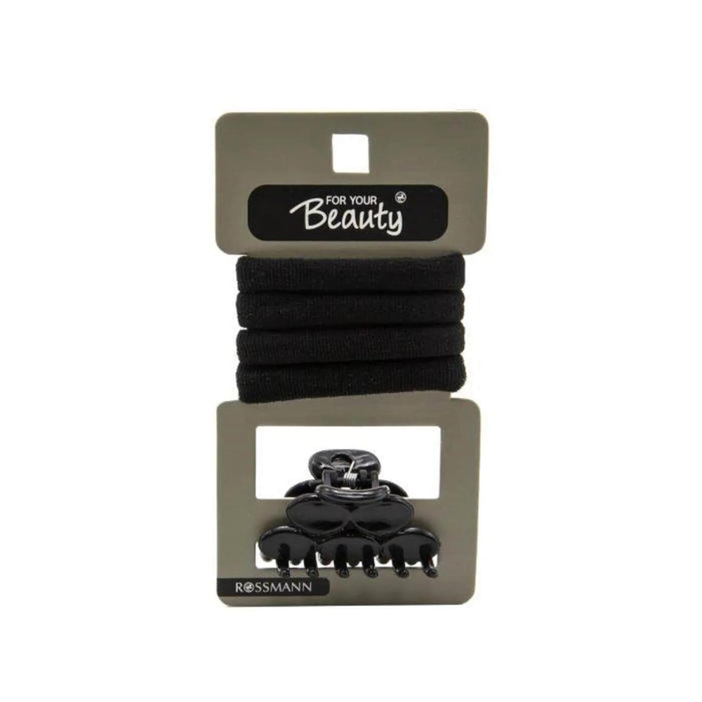 For Your Beauty Towel & Claw Clip Set 1 Set