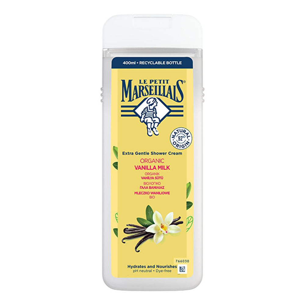 Le Petit Marseillais Vanilla Scented Shower Gel - Nourishing & Gentle Cleansing Body Wash - view 2