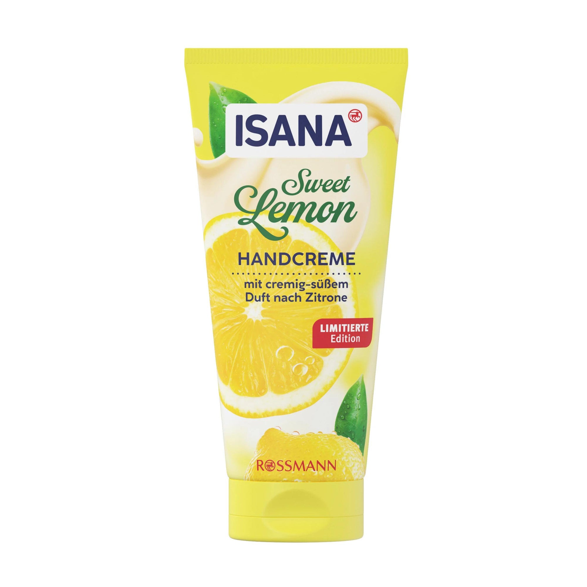 Isana Sweet Lemon Hand Cream with Nourishing Moisture 100 ml