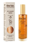 the fair. Sun Light Shine SPF50 Shimmering Sun Oil 100 ml