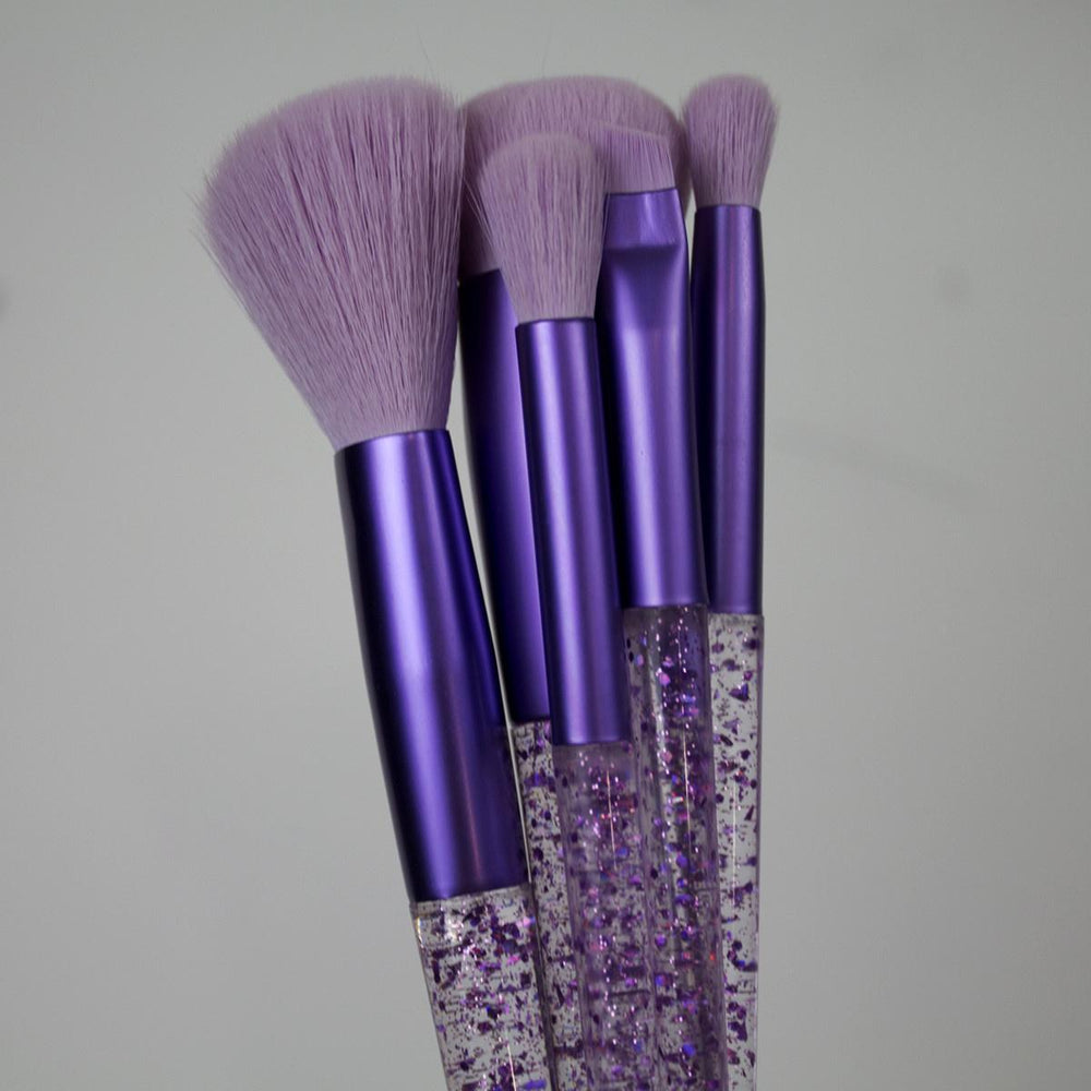 Nascita Professional 5-Piece Makeup Brush Set - High-Quality Synthetic Bristles for Flawless Application - view 7