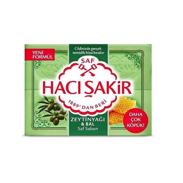 Hacı Şakir Olive Oil & Honey Bar Soap: Natural Moisturizing Turkish Soap for Dry Skin (4 x 150g) Hacı Şakir Olive Oil Honey Soap: Moisturizing Natural Bar Soap olive oil soap, honey soap, natural bar soap, moisturizing soap, Hacı Şakir soap, olive oil and honey soap, Turkish soap, bar soap for dry skin, cleansing bar soap, bar soap, natural skincare, traditional cleansing, moisturizing, dry skin, sensitive skin, refreshing scent, olive oil, honey, cleansing, bath, shower, skin care, beauty, Turkish product,