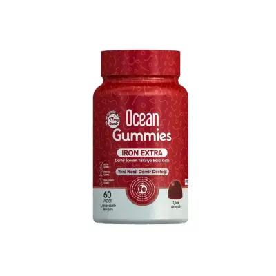 Ocean Gummies Iron Extra: Delicious Strawberry Iron Gummies for Energy & Iron Deficiency - Chewable Supplement for Adults & Teens Ocean Gummies Iron: Strawberry Gummies for Energy & Anemia iron gummies, iron supplement, chewable iron, iron deficiency, anemia supplement, strawberry iron gummies, natural iron supplement, iron supplement for adults, Ocean Gummies Iron Extra, iron, gummies, chewable supplement, energy boost, fatigue, adults, teens, strawberry flavor, natural sweeteners, health supplement, vitam