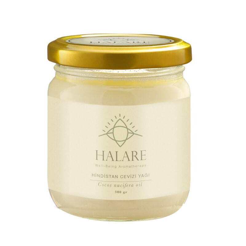 Halare Aromatherapy Cold Pressed Coconut Oil for Hair &amp; Body 300g