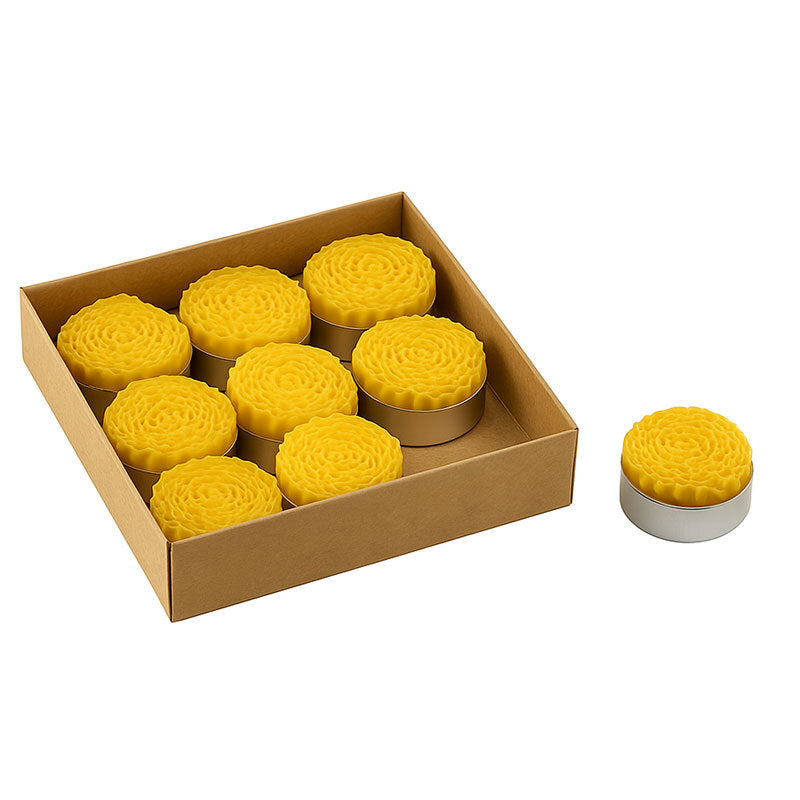 Halare Aromatherapy Beeswax Tealight Candles 10-Pack