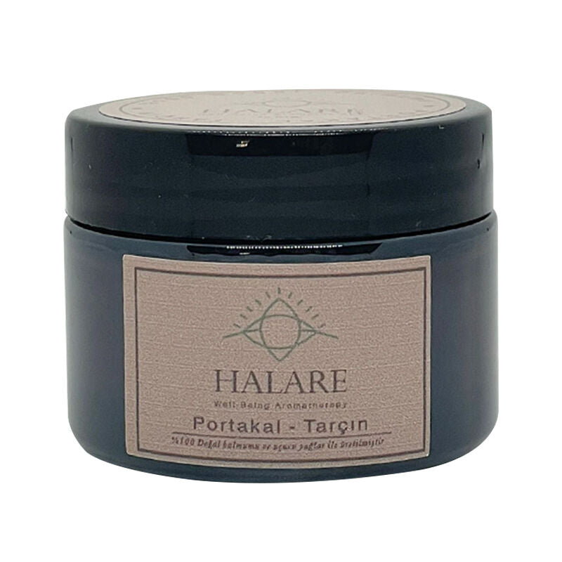 Halare Aromatherapy Orange & Cinnamon Beeswax Candle 50 ml