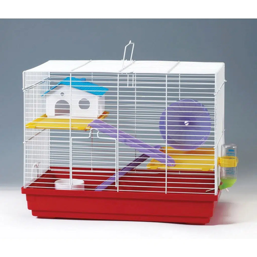 Oripet Hamster Cage S2802B Multi-Level Habitat 47x30x37 cm
