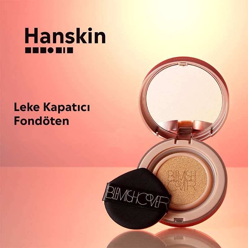 Hanskin Blemish Cover Cushion No23 Cream 11g