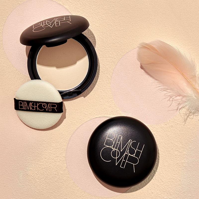 Hanskin Blemish Cover Blur Pact Matte Setting Powder 9g