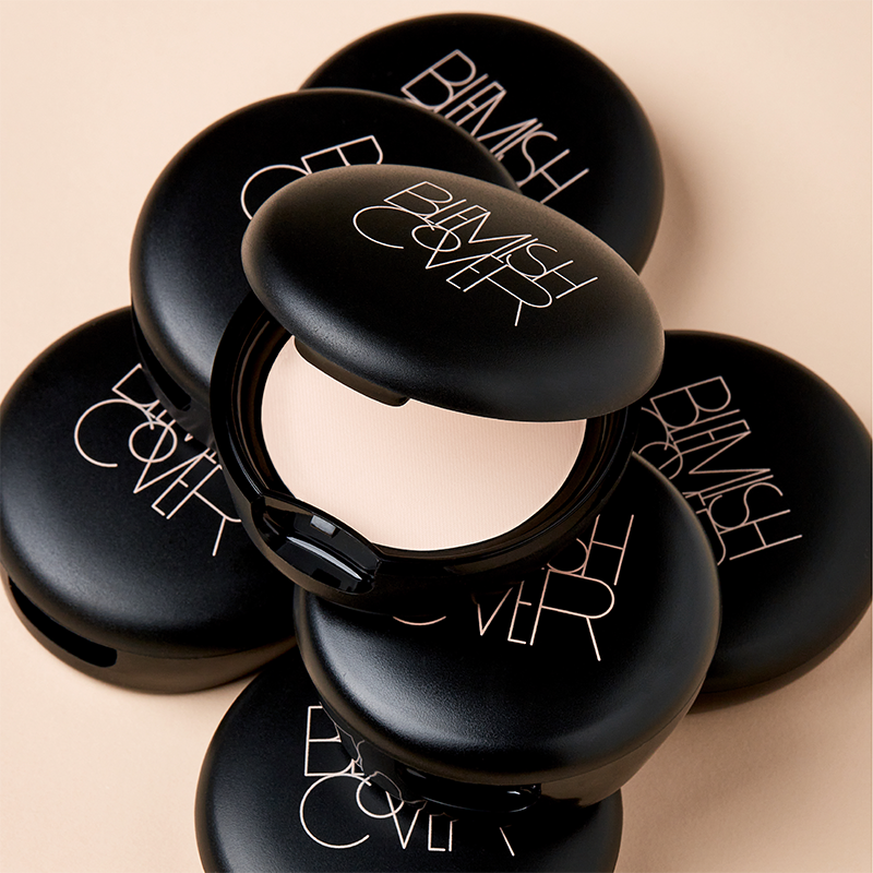 Hanskin Blemish Cover Blur Pact Matte Setting Powder 9g