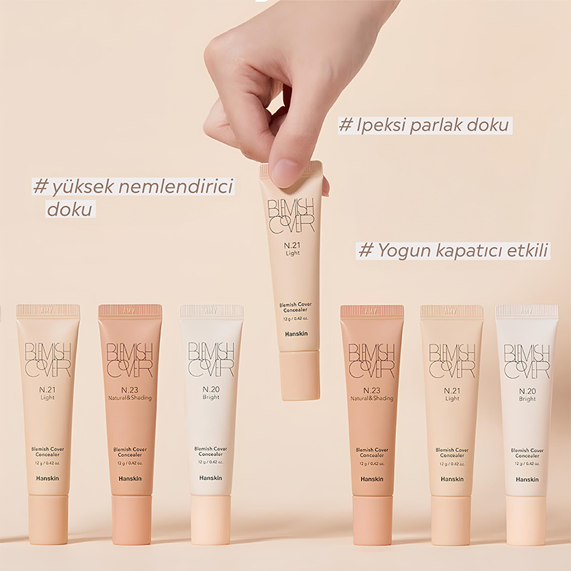 Hanskin Blemish Cover Concealer No20 Bright 12g