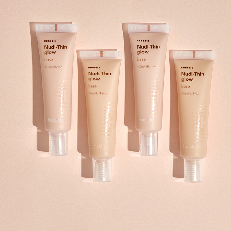 Hanskin Nudi Thin Glow Base Vanilla Beige Illuminating Primer 30 ml