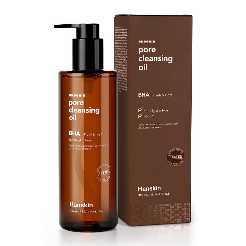 Hanskin Pore Cleansing Oil BHA Deep Cleanser 300 ml