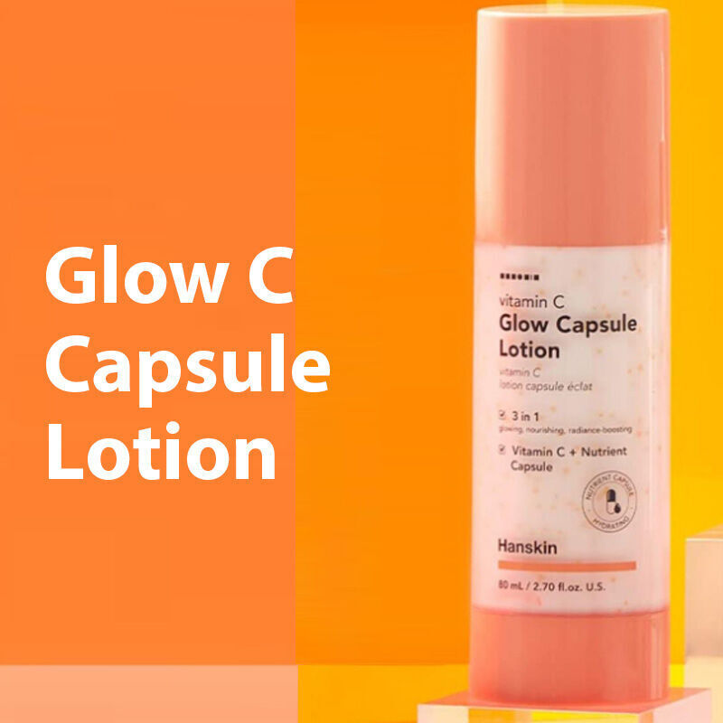 Hanskin Vitamin C Glow Capsule Lotion for Brightening 80 ml