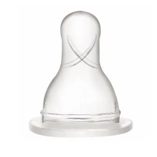 Hanymish Silicone Bottle Nipple No. 1 for Newborns 1 Pack