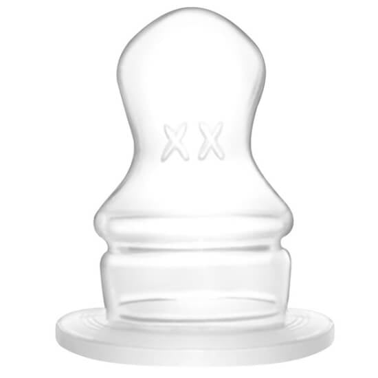 Hanymish No2 Orthodontic Silicone Nipple for Baby Bottles