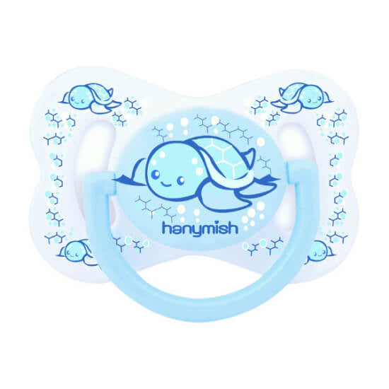 Hanymish Cute Orthodontic Pacifier No. 3 Green