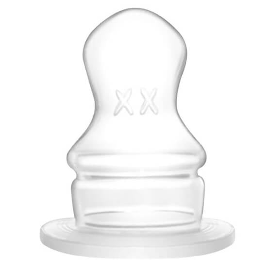 Hanymish No2 Orthodontic Silicone Nipple for Baby Bottles
