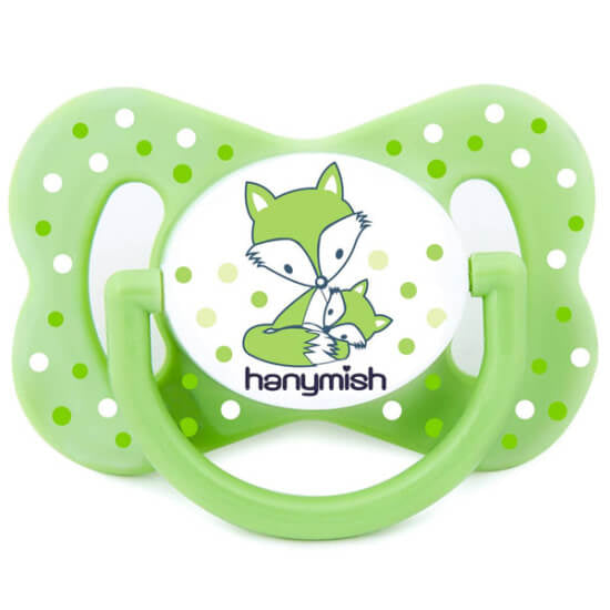 Hanymish Happy Orthodontic Pacifier No. 3 Purple