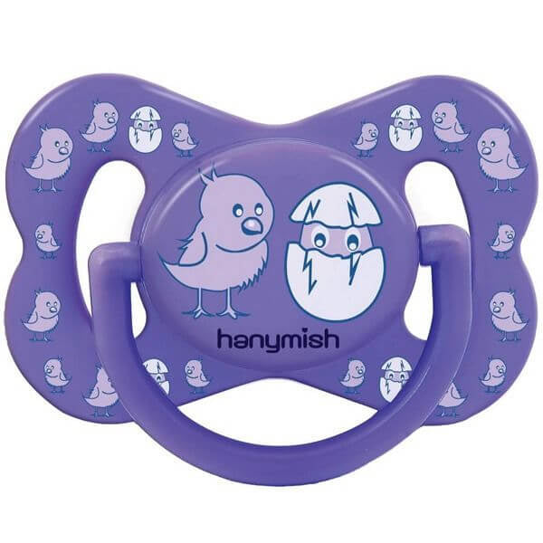 Hanymish Joy Orthodontic Pacifier No. 1 Purple