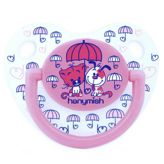 Hanymish Mini Orthodontic Pacifier No3 Pink
