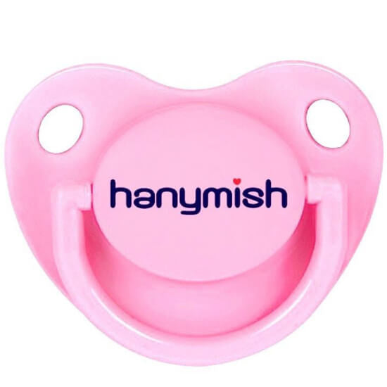 Hanymish Rainbow Orthodontic Pacifier No.2 Pink