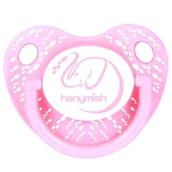 Hanymish Tiny Orthodontic Pacifier No. 2 Purple for 6-18 Months