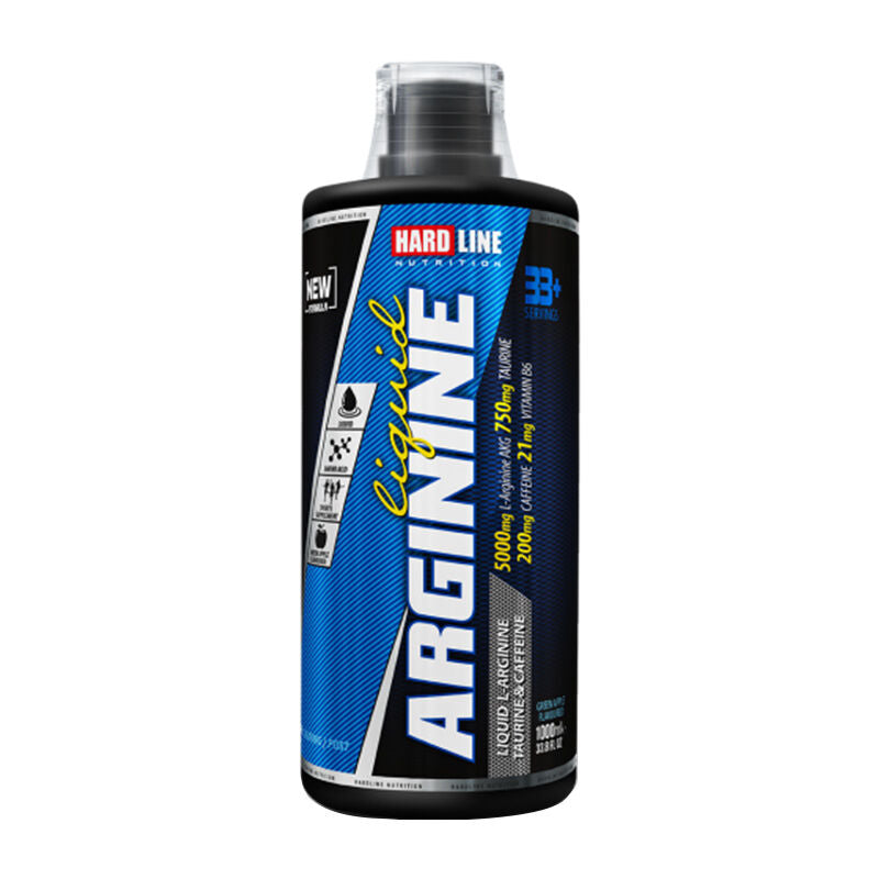 Hardline Arginine Liquid Green Apple Energy Supplement 1000 ml