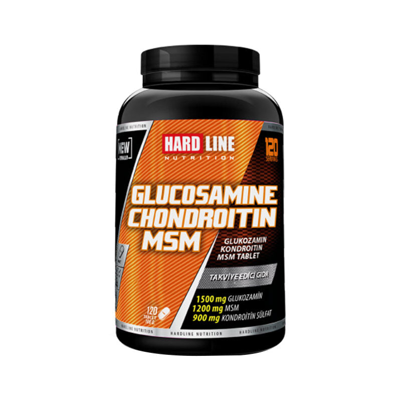 Hardline Glucosamine Chondroitin MSM Joint Support 120 Tablets