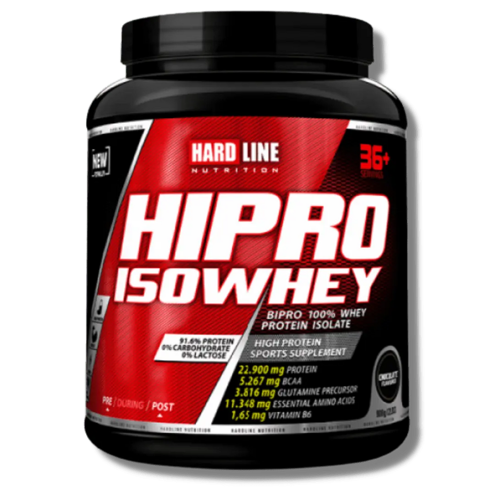 Hardline Hipro Isowhey Chocolate Protein Powder 908g