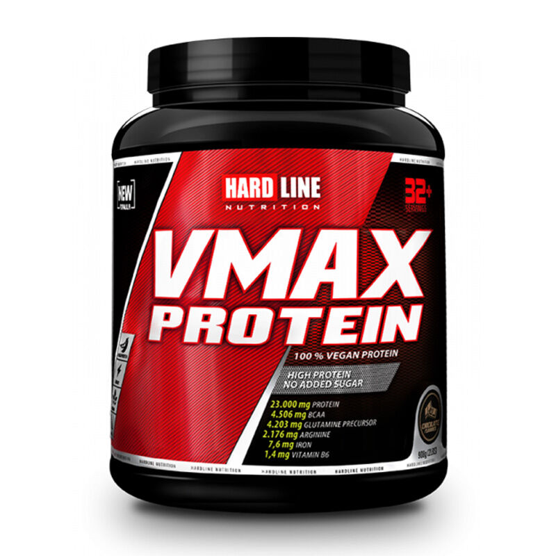 Hardline Vmax Plant Protein Chocolate Powder 908g