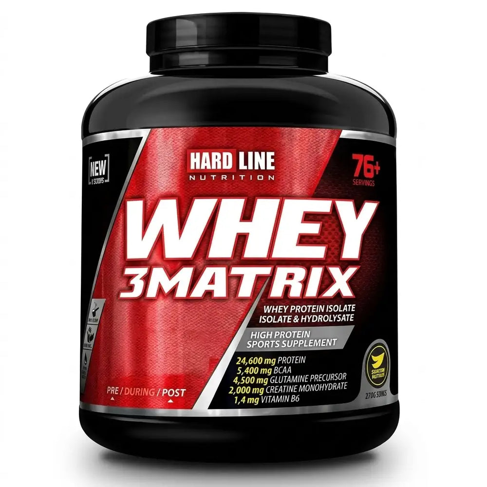 Hardline Whey 3Matrix Protein Blend Single Serving 30g