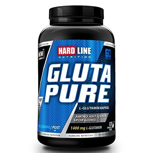 Hardline Glutapure 120 Capsules