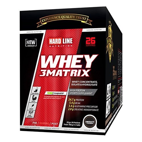 Hardline Whey 3 Matrix 30 Gr 15 Sachets - image 2