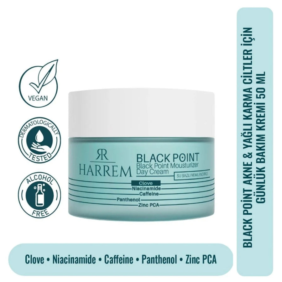 Harrem Black Point Oil Balancing Daily Moisturizer 50ml