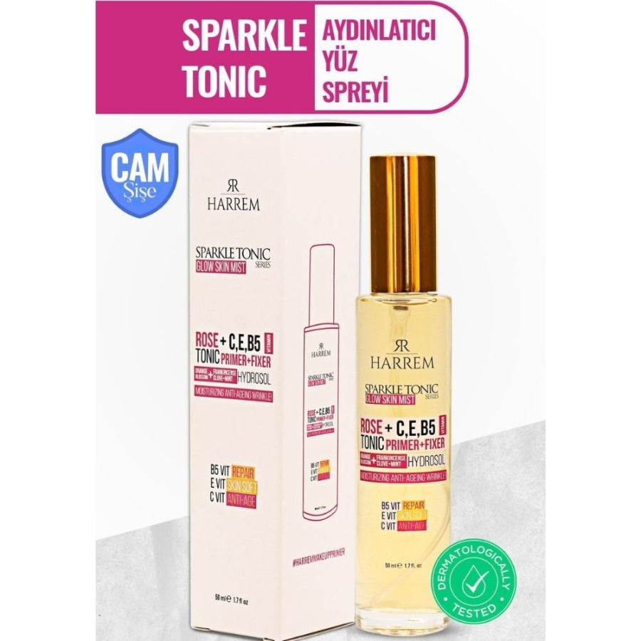 Harrem Glow Skin Mist Hydrating Makeup Setting Spray 100ml