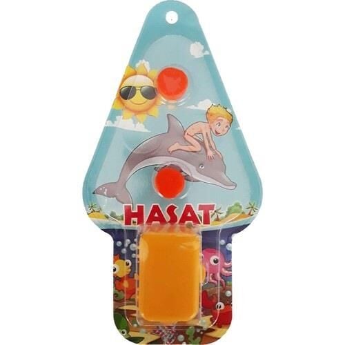 Hasat Silicone Ear Plugs for Children Water Protection 2 Pairs
