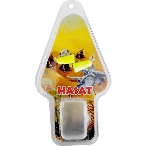 Hasat Foam Ear Plugs with Protective Storage Case 1 Pair