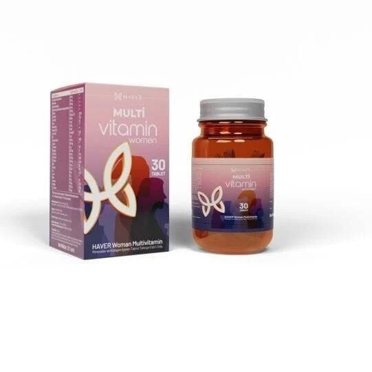 Haver Multivitamin Women Daily Wellness Supplement 30 Tablets