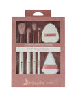 Nascita 4-Piece Makeup Brush & 2-Piece Puff Set