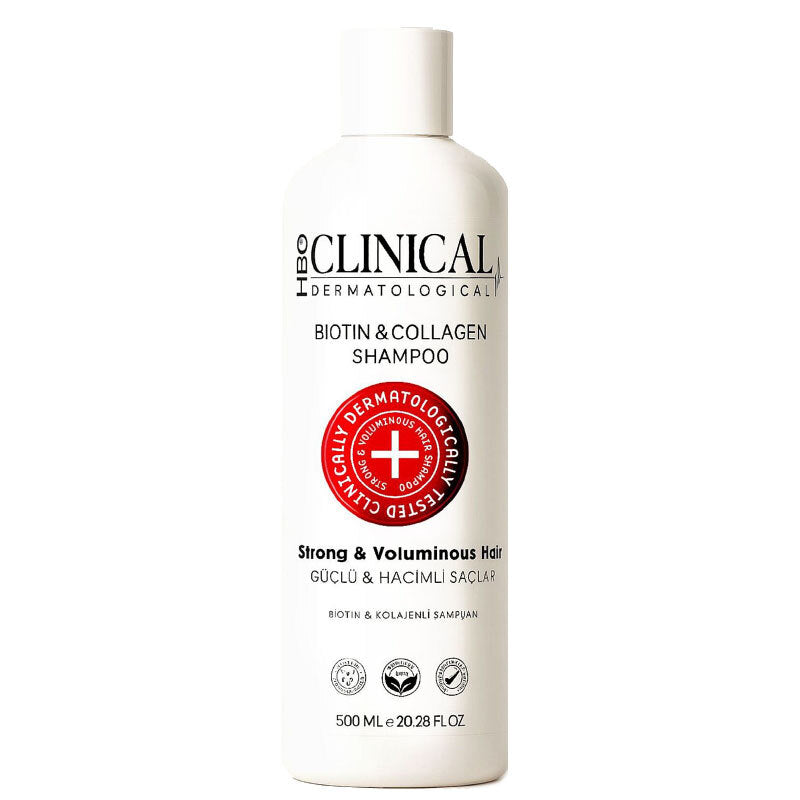 HBO Clinical Biotin &amp; Collagen Salt-Free Shampoo 500ml