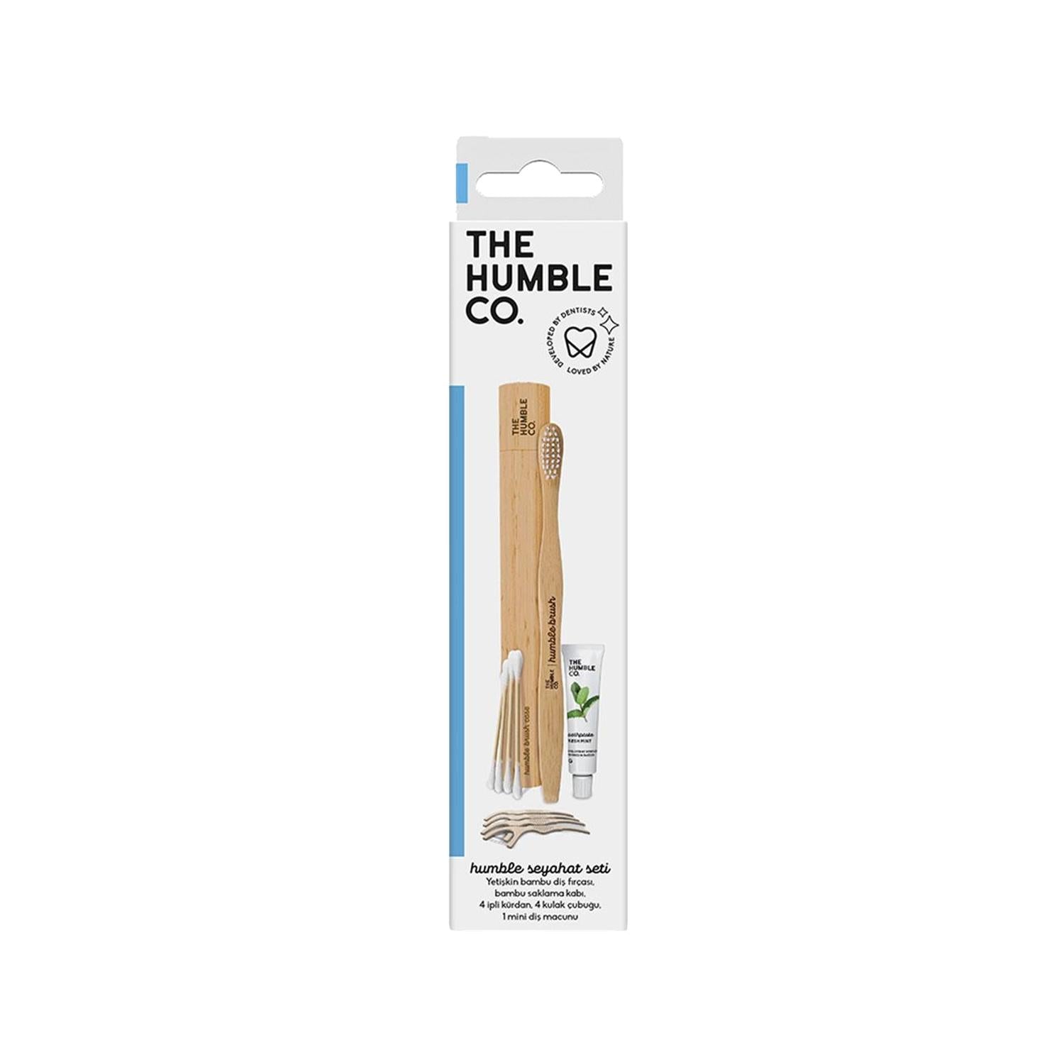 The Humble Co Oral Care Travel Kit - Compact Portable Oral Hygiene Solution for Travelers The Humble Co Oral Care Travel Kit - Buy Now! oral care travel kit, travel-sized toiletries, portable dental care, compact oral hygiene products, travel oral hygiene kit, The Humble Co, oral hygiene, travel accessories, health and personal care, compact toiletries, TSA compliant toiletries, dental care travel kit