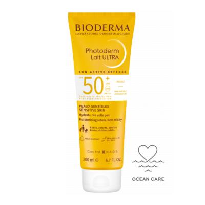Bioderma Photoderm SPF 50+ Sunscreen Lotion - Hypoallergenic, Water-Resistant, Non-Greasy - 6.76 fl oz Bioderma Photoderm SPF 50+ Sunscreen Lotion - Advanced Sun Protection SPF 50+ sunscreen lotion, hypoallergenic sunscreen, dermatologically tested skincare, water-resistant sunscreen, non-greasy sunscreen lotion, sun protection, sensitive skin care, outdoor activities, skincare, sunscreen, Bioderma, Photoderm