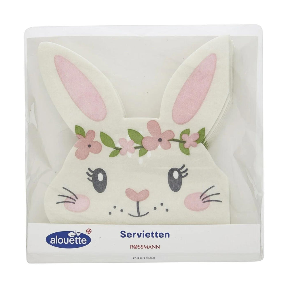 Alouette Rabbit-Cut Spring Napkins 12-Pack