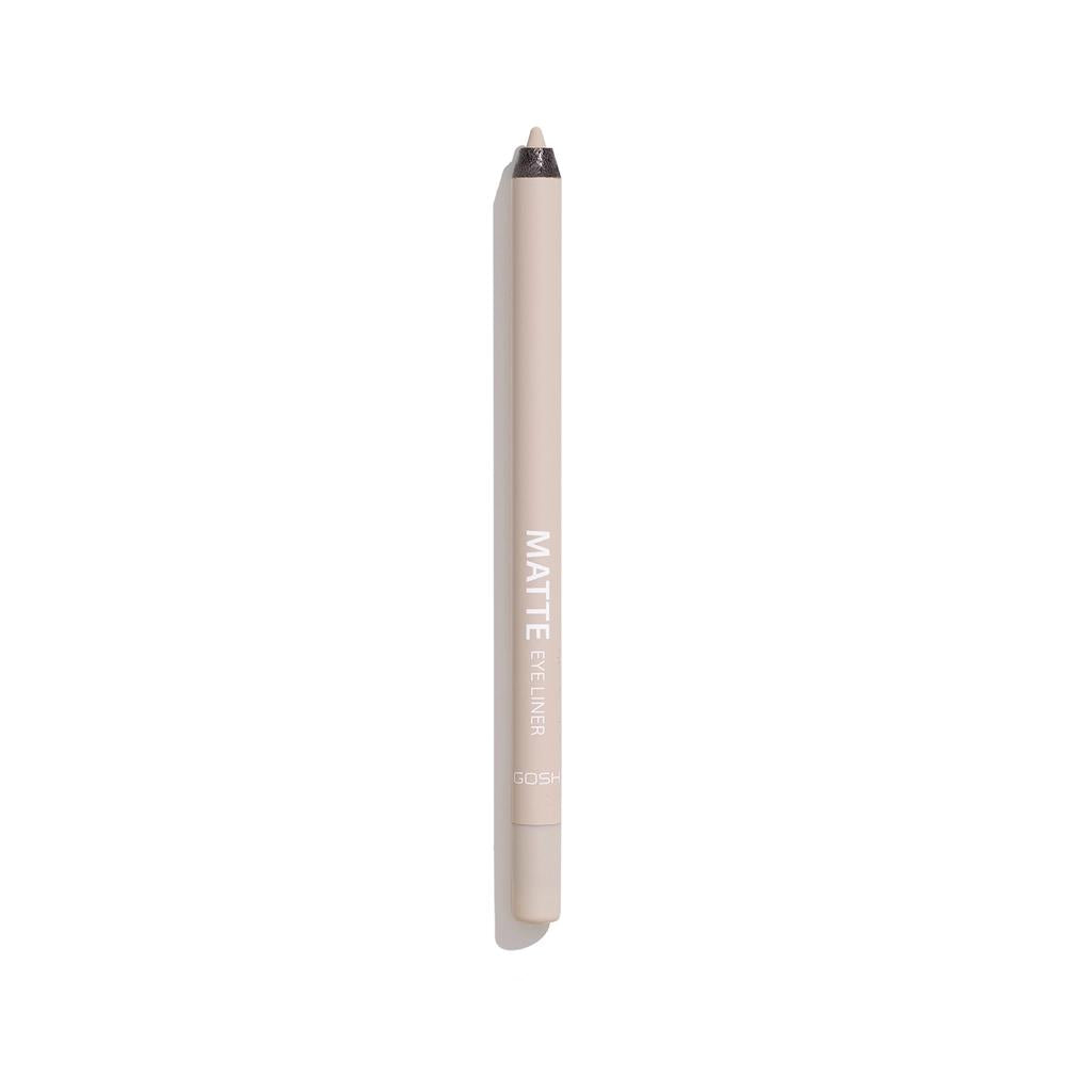 Gosh Matte Eyeliner Pencil in 013 Nude for a Bright Eye Look