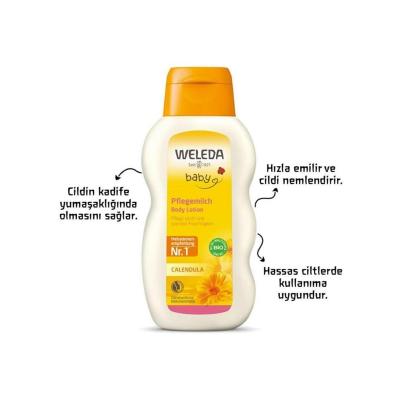 weleda-baby-calendula-moisturizing-lotion-200ml, weleda-baby-lotion-organic-ingredients Weleda Baby Calendula Moisturizing Lotion - 200 ml Weleda Baby Calendula Moisturizing Lotion - 200 ml weleda, baby-lotion, organic, calendula-lotion, moisturizer, soothing-lotion, sensitive-skin, natural-skin-care, baby-care, ai-generated