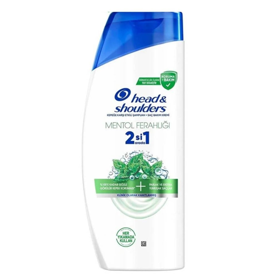Head & Shoulders Menthol Fresh 2-in-1 Shampoo & Conditioner 625 ml